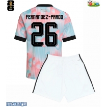 Belgia Matias Fernandez-Pardo #26 Bortedraktsett Barn VM 2026 Kortermet (+ Korte bukser)